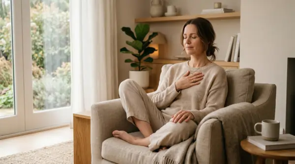 Personne rassurée sur sa santé cardiovasculaire